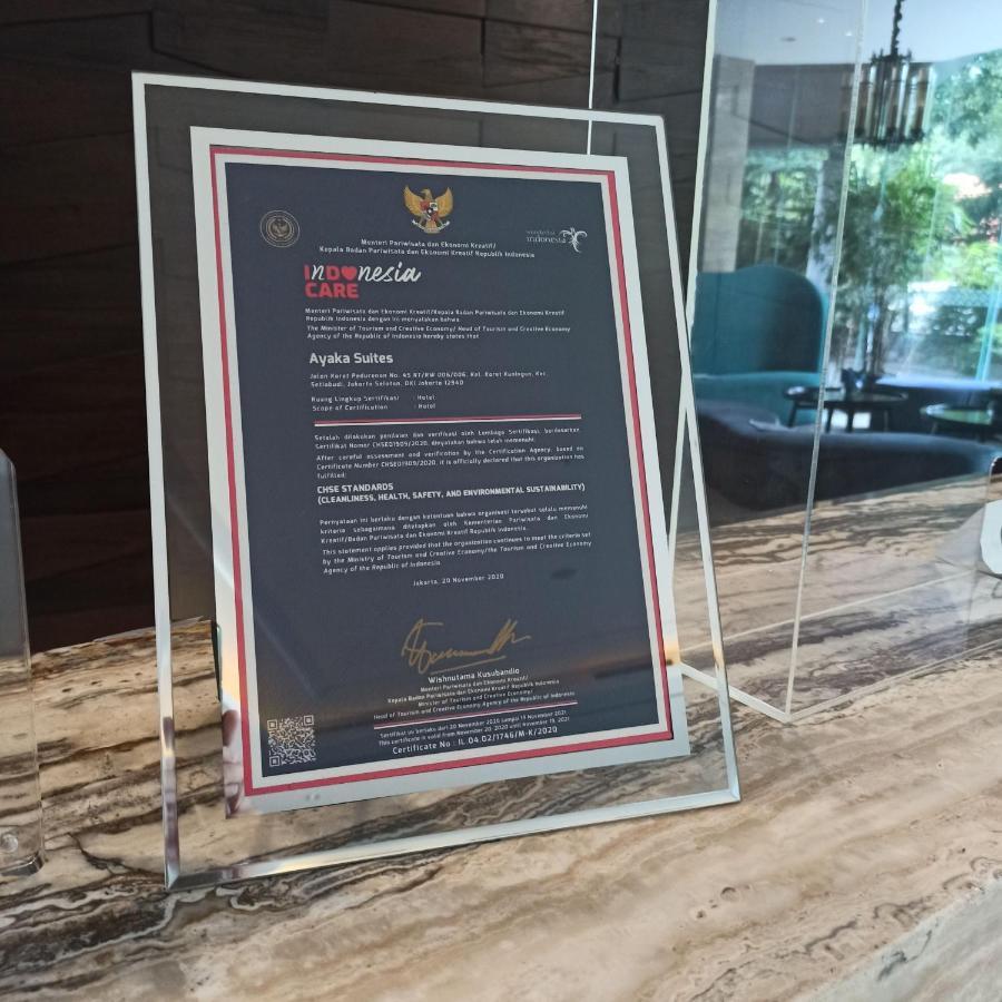 Ayaka Suites Jakarta Ngoại thất bức ảnh