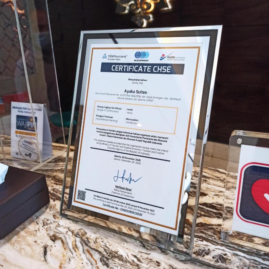 Ayaka Suites Jakarta Ngoại thất bức ảnh